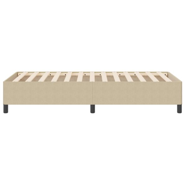 vidaXL Rám postele svetlozelená šedá 80x200 cm z kordurového textilu – Obrázok 7