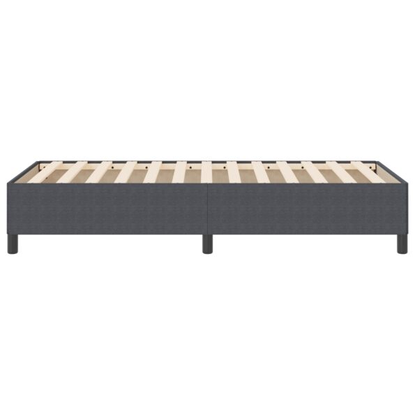 vidaXL Rám postele Tmavo šedý 90x190 cm z kordurového materiálu – Obrázok 7