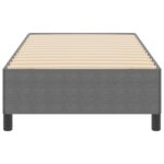 vidaXL Rám postele Svetlosivá 100x200 cm Zamat – Obrázok 6