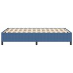 vidaXL Posteľ s pružinovým rámom Modrá 120 x 190 cm Kordúrová tkanina – Obrázok 7