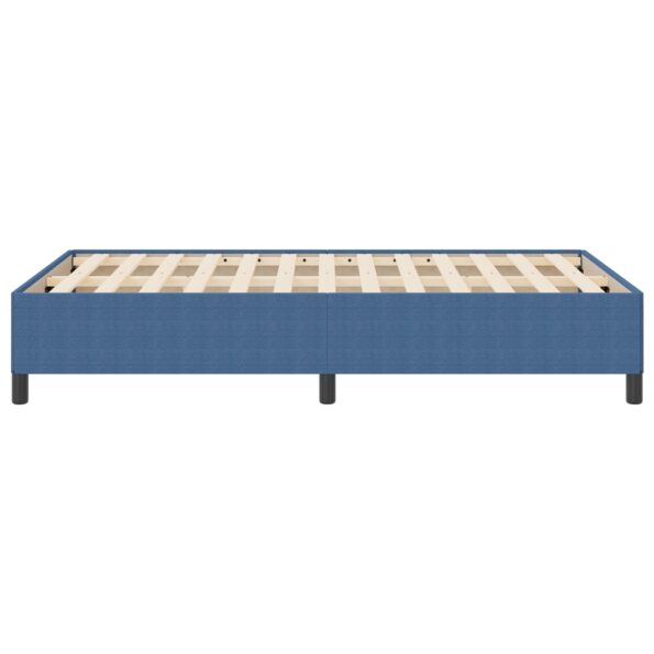 vidaXL Posteľ s pružinovým rámom Modrá 120 x 190 cm Kordúrová tkanina – Obrázok 7