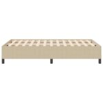 vidaXL Rám postele Svetlozelená Sivá 120x190 cm Zamatová tkanina – Obrázok 7