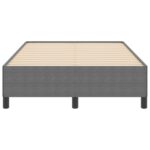 vidaXL Rám postele Svetlosivá 120x200 cm Zamatová tkanina – Obrázok 5