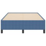 vidaXL Rám postele modrý 120x200 cm z jemného kordu – Obrázok 5