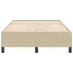 vidaXL Rám postele Svetlozelená Šedá 120x200 cm Zamatová tkanina – Obrázok 5