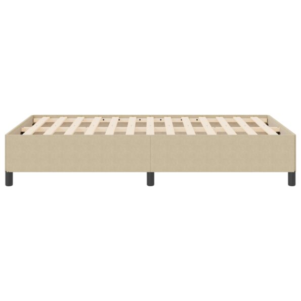 vidaXL Rám postele Svetlozelená Šedá 120x200 cm Zamatová tkanina – Obrázok 6