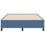 vidaXL Rám postele Modrá 140x200 cm Velúrová látka – Obrázok 6
