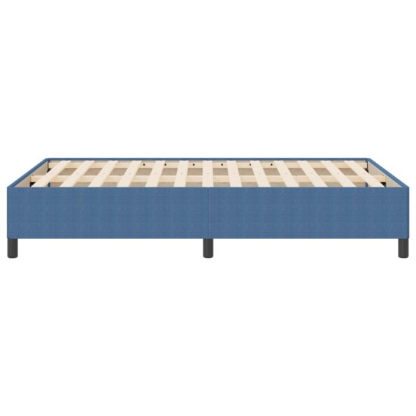 vidaXL Rám postele Modrá 140x200 cm Velúrová látka – Obrázok 7