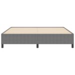 vidaXL Rám postele Svetlosivá 180x200 cm Zamatová tkanina – Obrázok 4