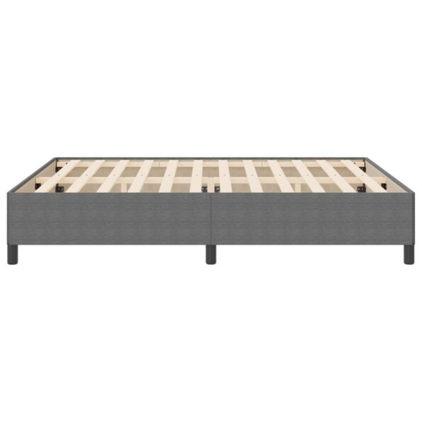 vidaXL Rám postele Svetlosivá 180x200 cm Zamatová tkanina – Obrázok 5