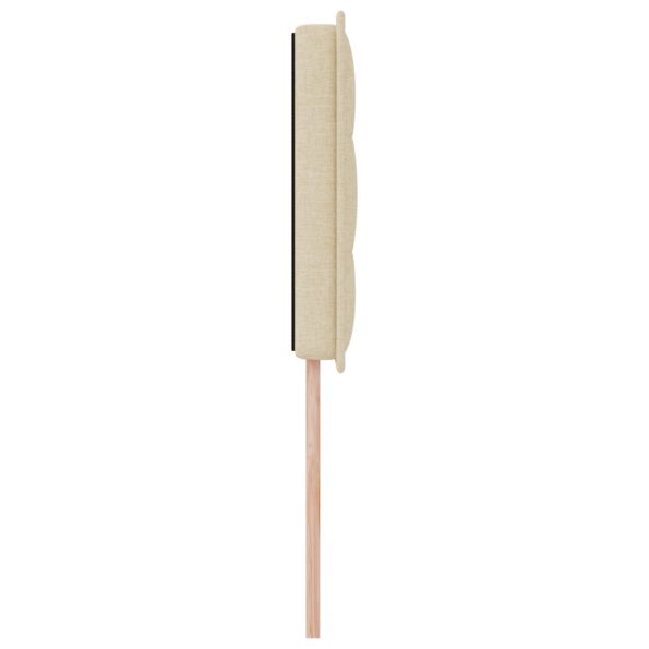42007004_5.jpg vidaXL Čelo postele s líniovým dizajnom krémové 90 cm textil – Obrázok 5