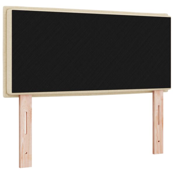 42007004_6.jpg vidaXL Čelo postele s líniovým dizajnom krémové 90 cm textil – Obrázok 6
