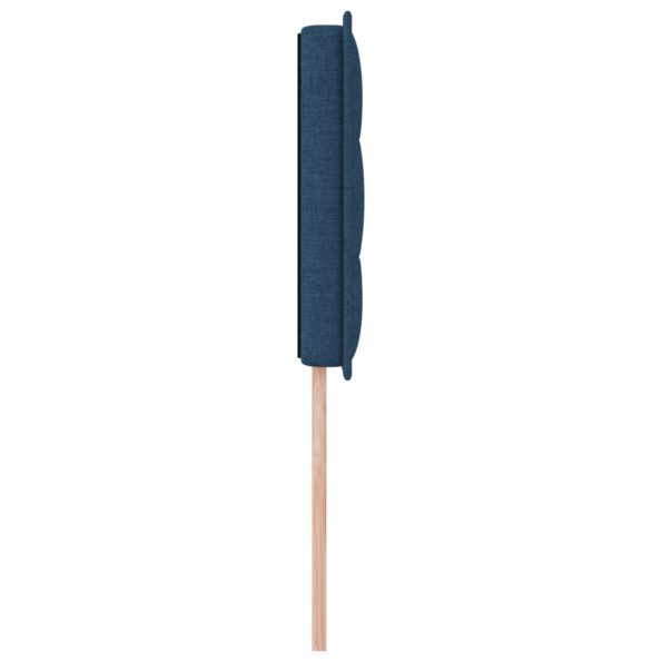 vidaXL Zadné čelo Modrá 100 cm látka – Obrázok 6