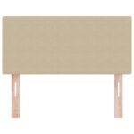 vidaXL Čelo postele Jednoduchý dizajn Svetlozelená Sivá 80 cm Zamatová tkanina – Obrázok 4