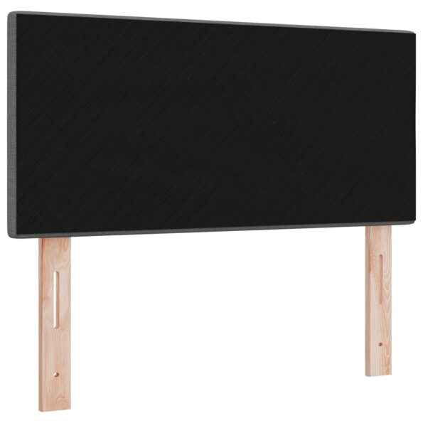 vidaXL Výškovo nastaviteľný čelový panel Tmavo šedá 90 cm látka – Obrázok 7