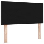 vidaXL Výškovo nastaviteľný čelový panel Čierny 90 cm látka – Obrázok 7