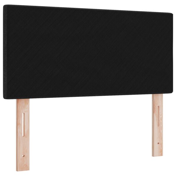 vidaXL Výškovo nastaviteľný čelový panel Čierny 90 cm látka – Obrázok 7