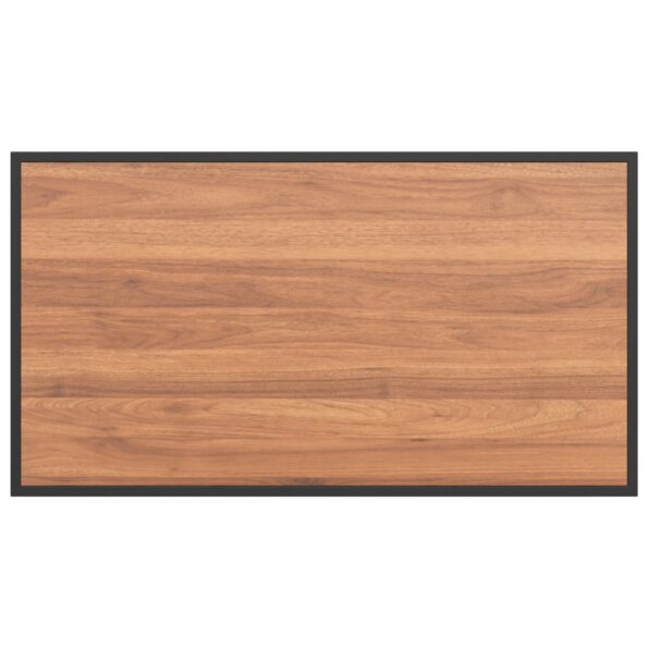 42007552_8.jpg vidaXL Záhradný stôl Hnedý 100x55x70 cm DPC a Oceľ – Obrázok 8
