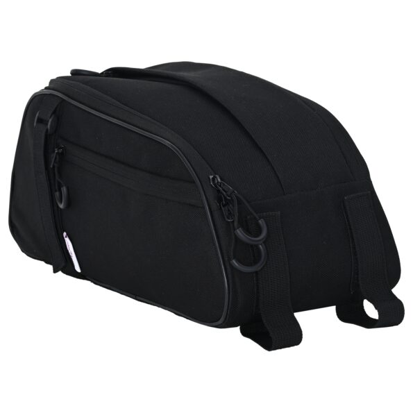 42008082_1.jpg vidaXL bicyklová taška pre paniersky nosič 8 L Čierna 38x16x16 cm – Obrázok 1