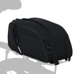 vidaXL bicyklová taška pre paniersky nosič 8 L Čierna 38x16x16 cm – Obrázok 2