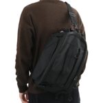 vidaXL Bicyklová taška 12 L Čierna 38x21x16 cm – Obrázok 3