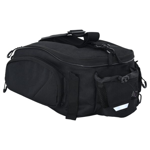 vidaXL Bicyklová taška 12 L Čierna 38x21x16 cm – Obrázok 8