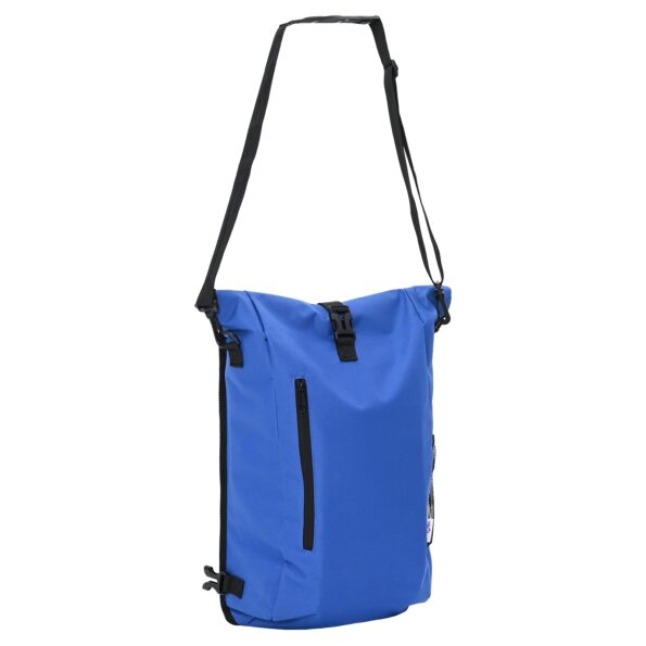 vidaXL bicyklová taška na rack 20 L modrá 31x13x58 cm – Obrázok 6