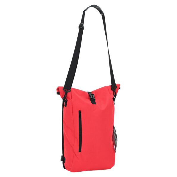 vidaXL Bicyklová taška pre nosič 20 L Červená 31x13x58 cm – Obrázok 5