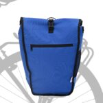 vidaXL Cyklistická taška na nosič 20 L modrá 34x16x59 cm – Obrázok 2