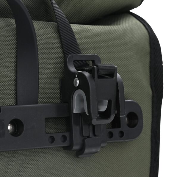 vidaXL Bicyklový batoh pre nosič 20 L Olivová 34x16x59 cm – Obrázok 9