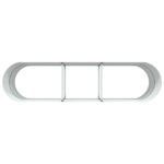 vidaXL Záhradný vyvýšený záhon, zelený, 320x80x81 cm, pozinkovaná oceľ – Obrázok 8