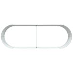 vidaXL Záhradný vyvýšený záhon Hnedý 240x80x44 cm Galvanizovaná oceľ – Obrázok 8