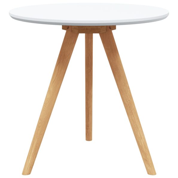 vidaXL Sada konferenčných stolíkov z masívneho dreva, orech a drevotriesky – Obrázok 5