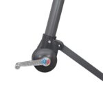 vidaXL Závesný slnečník, zelený 3 m, hliníková tyč – Obrázok 6