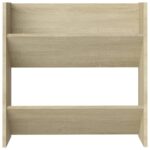 vidaXL Nástenné skrinky na topánky 2 ks, dub sonoma 60x18x60 cm – Obrázok 6