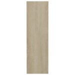 vidaXL Nástenné skrinky na topánky 2 ks, dub sonoma 60x18x60 cm – Obrázok 7