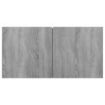 vidaXL Závesné TV skrinky sivý sonoma 2ks 60x30x30 cm spracované drevo – Obrázok 5