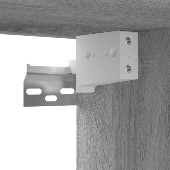 vidaXL Závesné TV skrinky sivý sonoma 2ks 60x30x30 cm spracované drevo – Obrázok 7