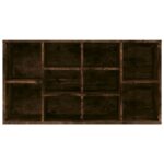 vidaXL Lavica na topánky dymový dub 103x30x54,5 cm spracované drevo – Obrázok 5