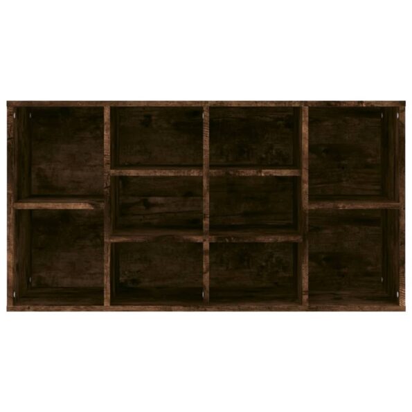 826369_5.jpg vidaXL Lavica na topánky dymový dub 103x30x54,5 cm spracované drevo – Obrázok 5