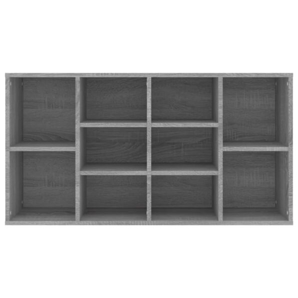 vidaXL Lavica na topánky sivá sonoma 103x30x54,5 cm spracované drevo – Obrázok 5