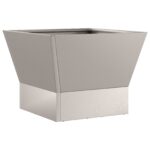 vidaXL Ohnisko Hnedá 40 x 40 x 35 cm – Obrázok 4