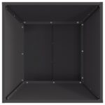 vidaXL Ohnisko Čierna 60 x 60 x 35 cm Oceľ – Obrázok 5