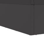 vidaXL Ohnisko Čierna 60 x 60 x 35 cm Oceľ – Obrázok 7