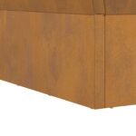 vidaXL Ohnisko Štvorcové Čierne 60x60x35 cm Zocelená Oceľ – Obrázok 8