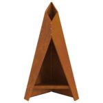 vidaXL Ohnisko Hnedá 58 x 40 x 100 cm – Obrázok 6