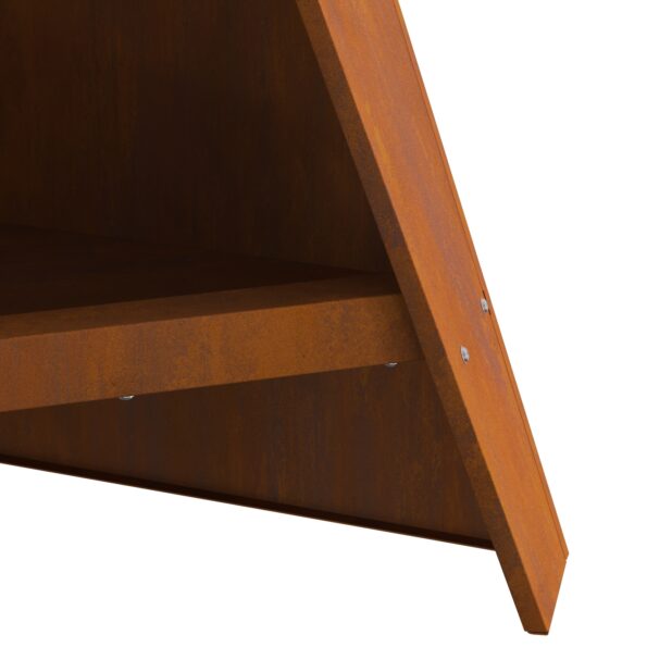 vidaXL Ohnisko Hnedá 58 x 40 x 100 cm – Obrázok 7