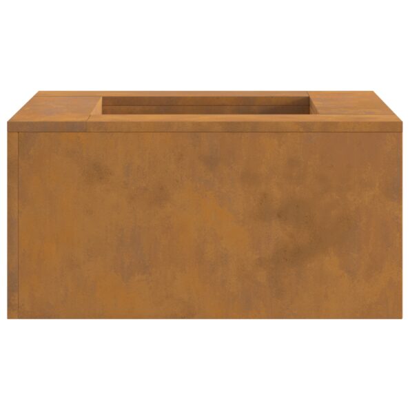 858919_5.jpg vidaXL Ohnisko Štvorcové 60x60x30 cm Zverejnená oceľ – Obrázok 5