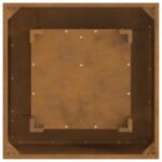 vidaXL Ohnisko Štvorcové 60x60x30 cm Zverejnená oceľ – Obrázok 9