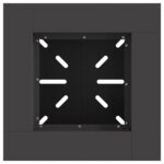 vidaXL Ohnisko Čierne 48x48x40 cm Oceľ – Obrázok 5